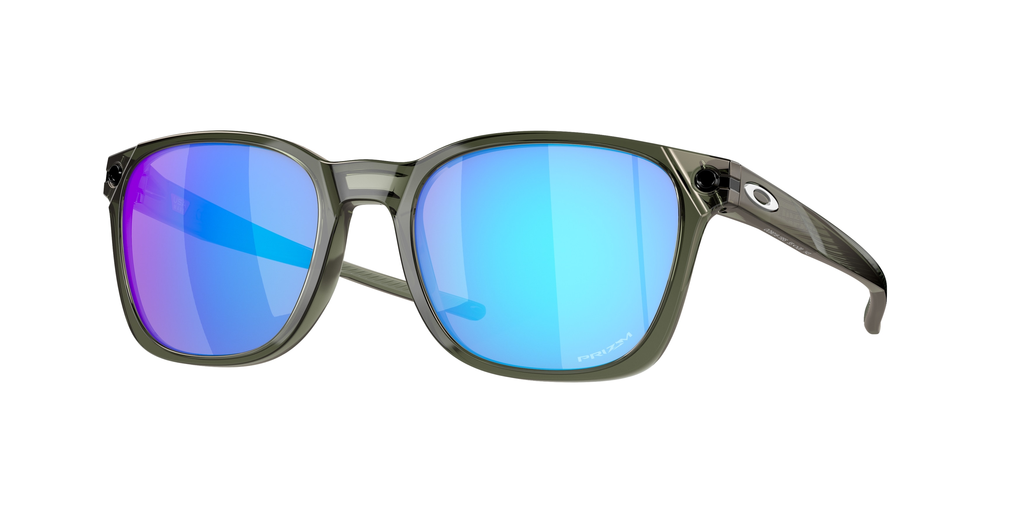 Oakley Herren OO9018 Ojector 901819 Sonnenbrillen O_Matter GrüN Blau Quadratisch Normal-image